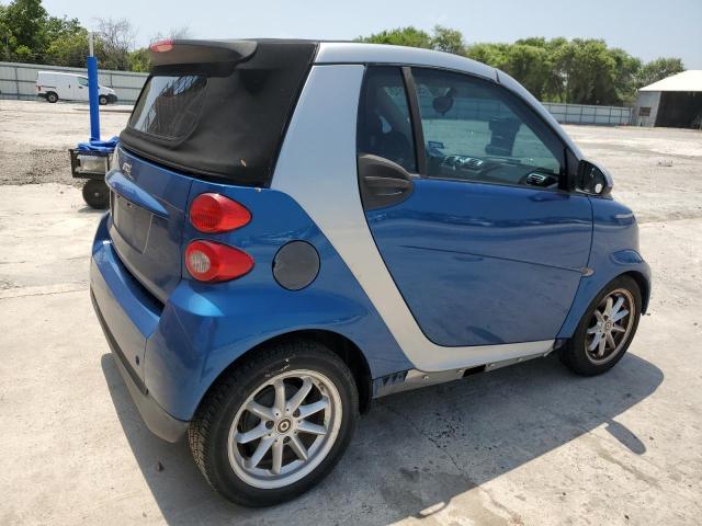 WMEEK31X48K192120 - 2008 SMART FORTWO PASSION BLUE photo 3