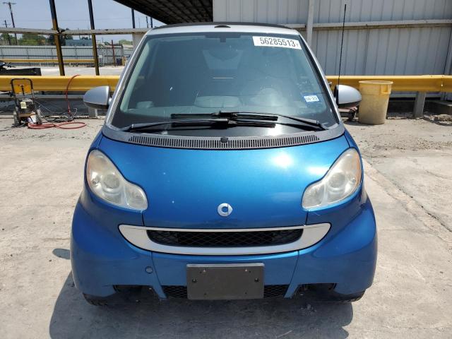 WMEEK31X48K192120 - 2008 SMART FORTWO PASSION BLUE photo 5