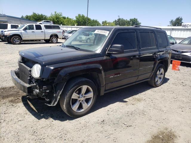 1C4NJPFAXGD794164 - 2016 JEEP PATRIOT LATITUDE BLACK photo 1