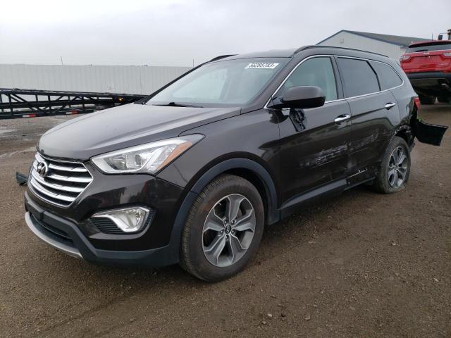 KM8SM4HF0GU143493 - 2016 HYUNDAI SANTA FE SE BROWN photo 1