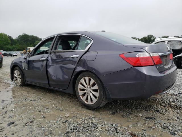 1HGCR2F85EA009615 - 2014 HONDA ACCORD EXL GRAY photo 2