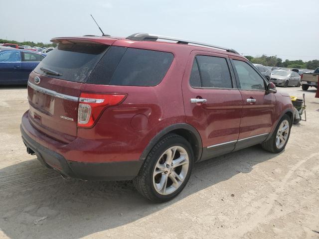 1FM5K7F89EGA37371 - 2014 FORD EXPLORER LIMITED MAROON photo 3