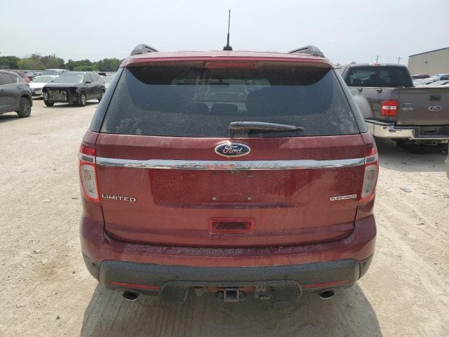 1FM5K7F89EGA37371 - 2014 FORD EXPLORER LIMITED MAROON photo 6