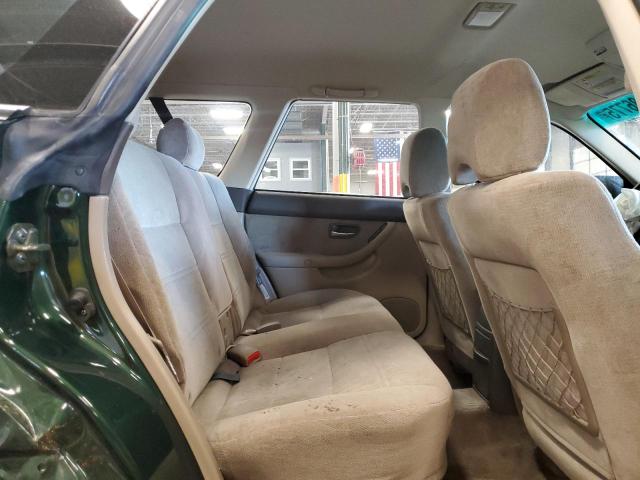 4S3BH675217671670 - 2001 SUBARU LEGACY OUTBACK AWP 绿色 照片 11