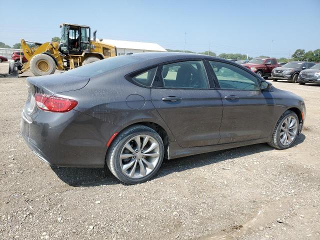 1C3CCCDG8FN711782 - 2015 CHRYSLER 200 S GRAY photo 3