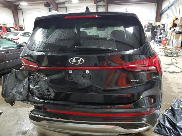 5NMS3DAJXNH480733 - 2022 HYUNDAI SANTA FE SEL BLACK photo 6