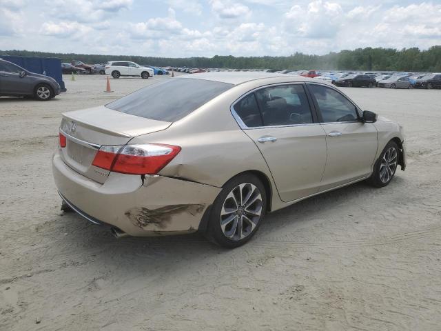 1HGCR2F51DA227684 - 2013 HONDA ACCORD SPORT BEIGE photo 3