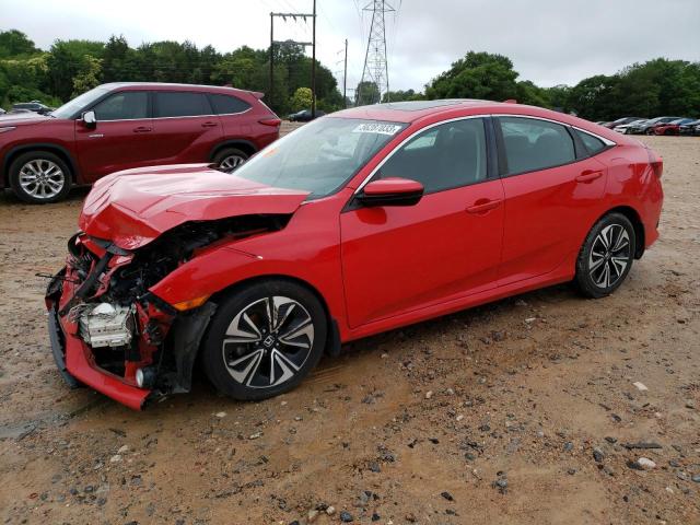 2HGFC1F38GH635158 - 2016 HONDA CIVIC EX RED photo 1