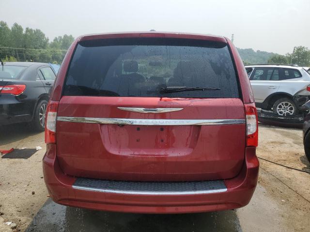 2C4RC1CG0CR245534 - 2012 CHRYSLER TOWN & COU TOURING L RED photo 6