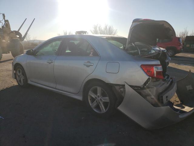 4T1BF1FK6DU297937 - 2013 TOYOTA CAMRY L SILVER photo 2