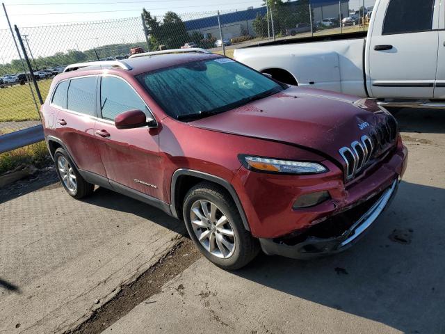 1C4PJMDB3GW124382 - 2016 JEEP CHEROKEE LIMITED MAROON photo 4