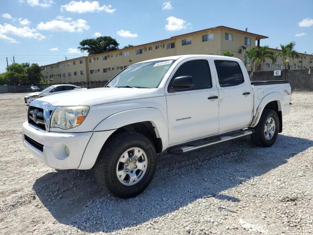 5TEJU62N58Z470430 - 2008 TOYOTA TACOMA DOUBLE CAB PRERUNNER WHITE photo 1