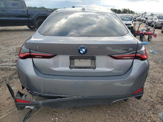 WBY43AW02PFP44405 - 2023 BMW I4 EDRIVE 35 GRAY photo 6