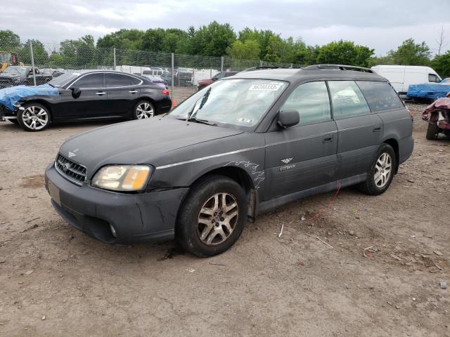 4S3BH675547612195 - 2004 SUBARU LEGACY OUTBACK AWP 石墨色 照片 1