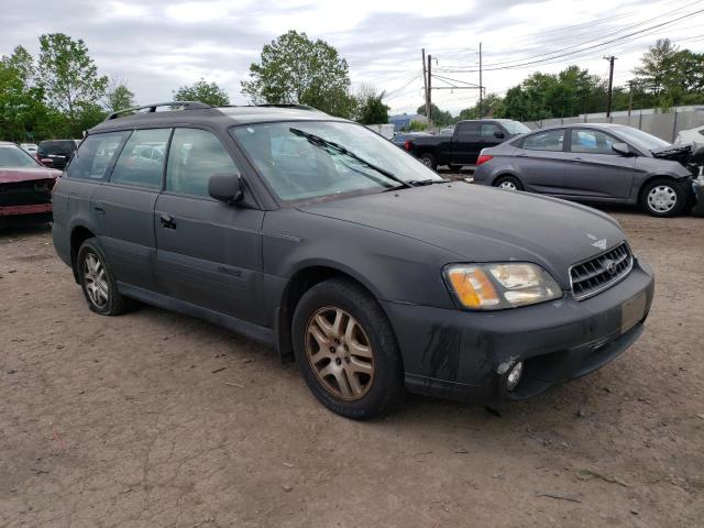 4S3BH675547612195 - 2004 SUBARU LEGACY OUTBACK AWP 石墨色 照片 4