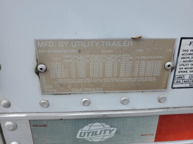 1UYVS253XFM121216 - 2015 UTILITY VS2RA თეთრი ფოტო 10