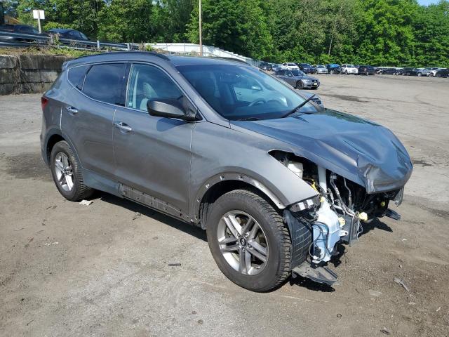 5XYZUDLB2HG415326 - 2017 HYUNDAI SANTA FE S GRAY photo 4