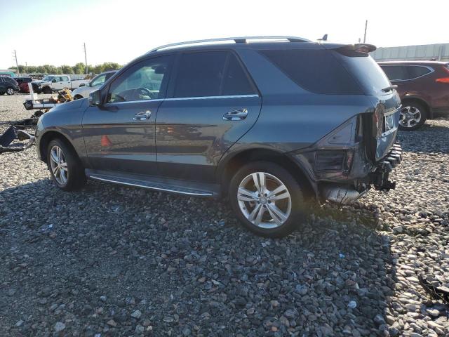 4JGDA5HB1EA435169 - 2014 MERCEDES-BENZ ML 350 4MATIC GRAY photo 2