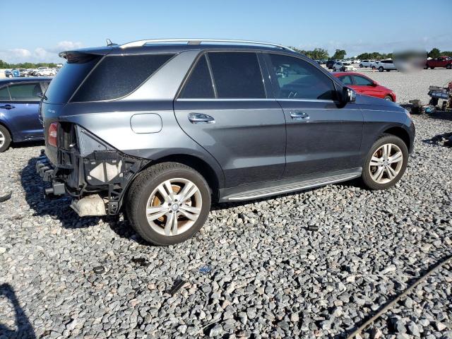4JGDA5HB1EA435169 - 2014 MERCEDES-BENZ ML 350 4MATIC GRAY photo 3