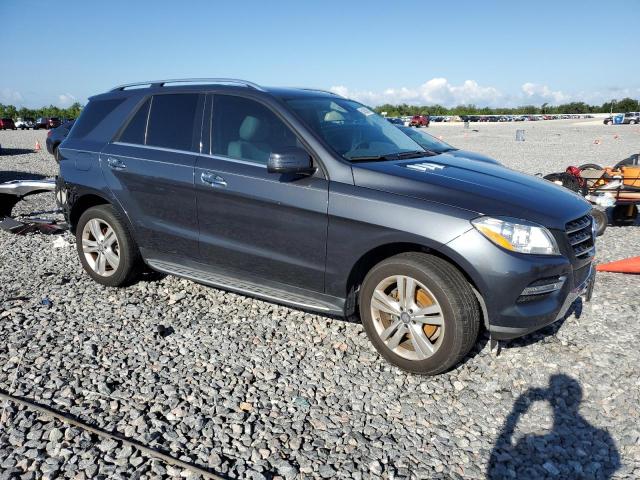4JGDA5HB1EA435169 - 2014 MERCEDES-BENZ ML 350 4MATIC GRAY photo 4