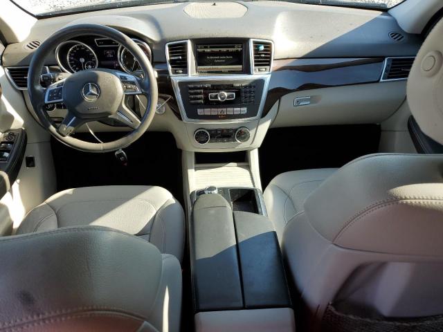 4JGDA5HB1EA435169 - 2014 MERCEDES-BENZ ML 350 4MATIC GRAY photo 8