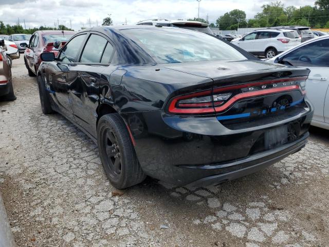 2C3CDXKT0KH743018 - 2019 DODGE CHARGER POLICE BLACK photo 2