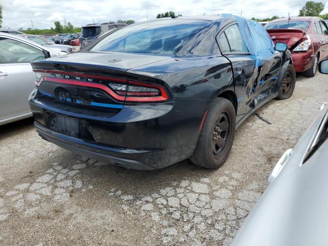 2C3CDXKT0KH743018 - 2019 DODGE CHARGER POLICE BLACK photo 3