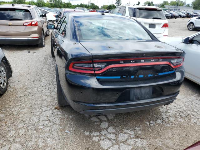 2C3CDXKT0KH743018 - 2019 DODGE CHARGER POLICE BLACK photo 6