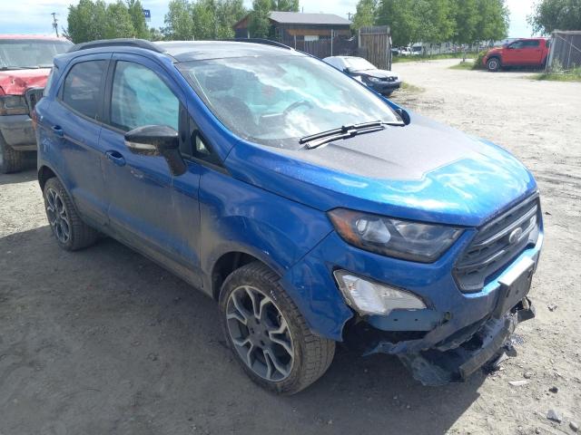 MAJ6S3JL8LC330797 - 2020 FORD ECOSPORT SES BLUE photo 4