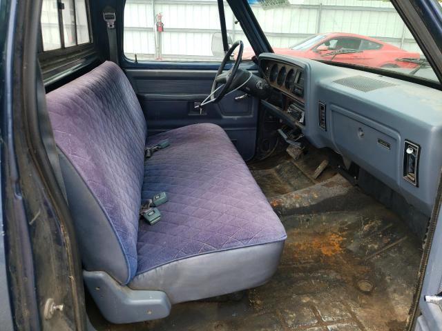 1B7FD04X1JS604765 - 1988 DODGE D-SERIES D100 BLUE photo 10