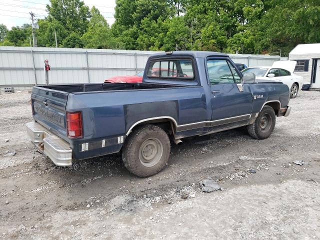 1B7FD04X1JS604765 - 1988 DODGE D-SERIES D100 BLUE photo 3