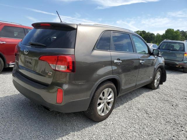 5XYKUDA73EG525989 - 2014 KIA SORENTO EX BROWN photo 3