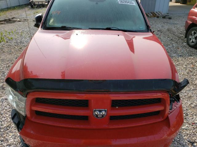 1C6RD6FT2CS331744 - 2012 DODGE RAM 1500 ST RED photo 11