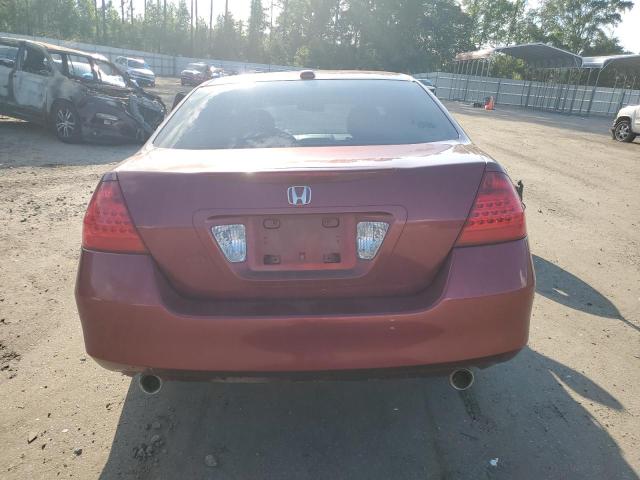 1HGCM66556A024953 - 2006 HONDA ACCORD EX BURGUNDY photo 6