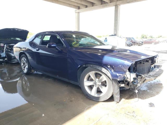 2C3CDZAG0GH325808 - 2016 DODGE CHALLENGER SXT BLUE photo 4