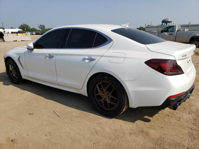 KMTG64LA4MU075681 - 2021 GENESIS G70 WHITE photo 2