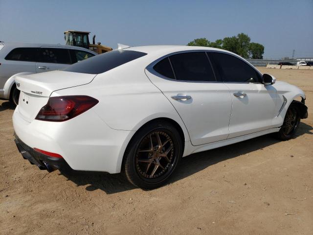 KMTG64LA4MU075681 - 2021 GENESIS G70 WHITE photo 3