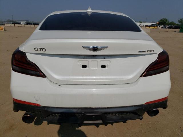 KMTG64LA4MU075681 - 2021 GENESIS G70 WHITE photo 6