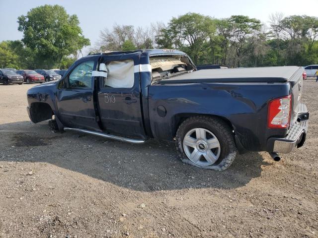 3GCEK13MX7G555158 - 2007 CHEVROLET SILVERADO K1500 CREW CAB BLUE photo 2