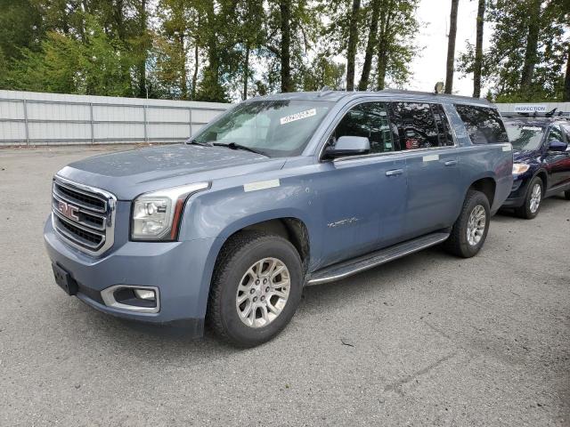 1GKS2GKC4GR255537 - 2016 GMC YUKON XL K1500 SLT BLUE photo 1