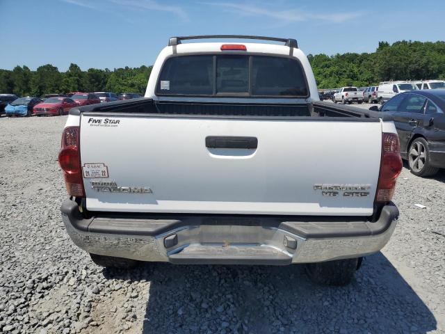 3TMJU62N57M049285 - 2007 TOYOTA TACOMA DOUBLE CAB PRERUNNER WHITE photo 6