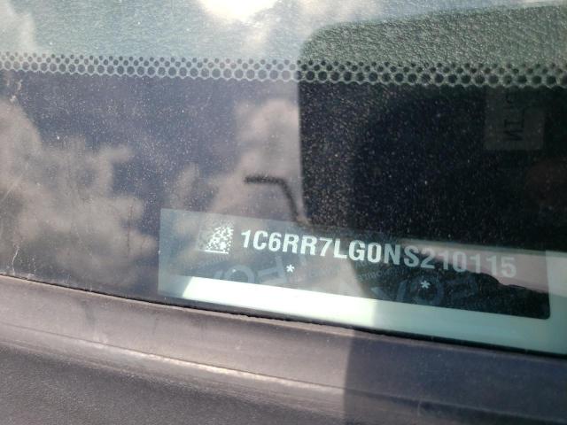 1C6RR7LG0NS210115 - 2022 RAM 1500 CLASS SLT 白色 照片 12