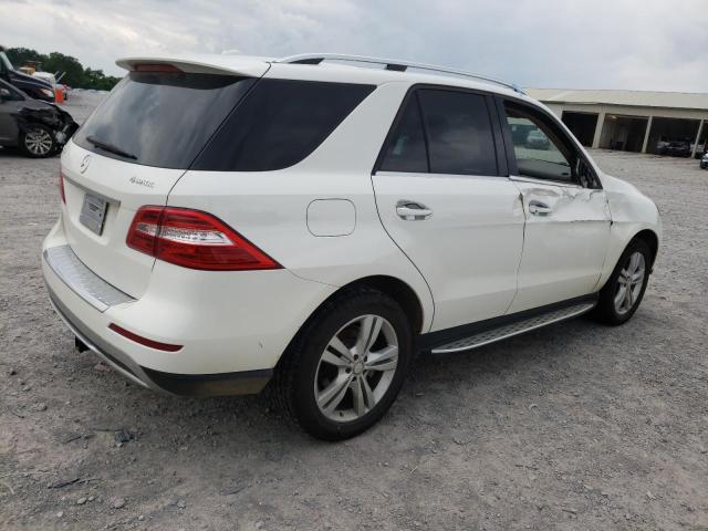 4JGDA5HB8FA508586 - 2015 MERCEDES-BENZ ML 350 4MATIC WHITE photo 3