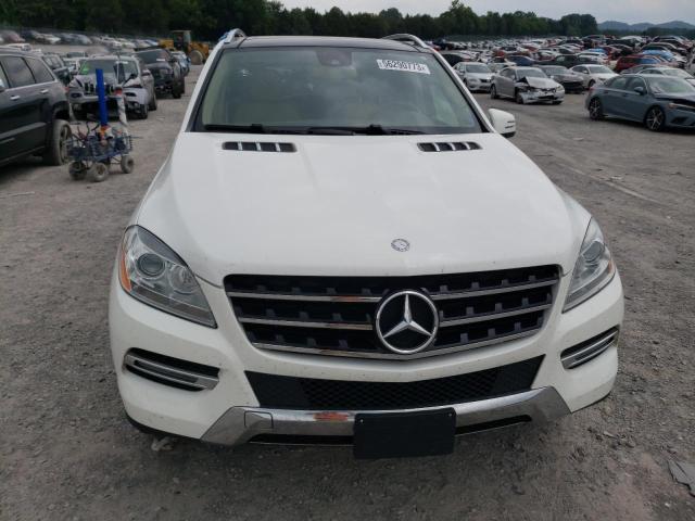 4JGDA5HB8FA508586 - 2015 MERCEDES-BENZ ML 350 4MATIC WHITE photo 5