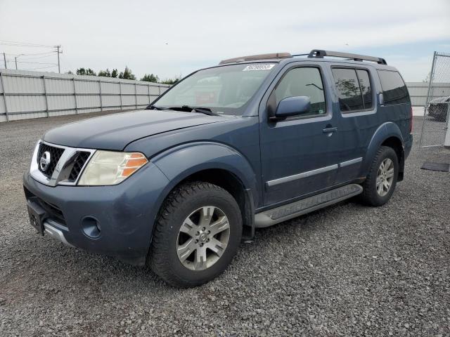 5N1AR18BX8C601704 - 2008 NISSAN PATHFINDER S BLUE photo 1