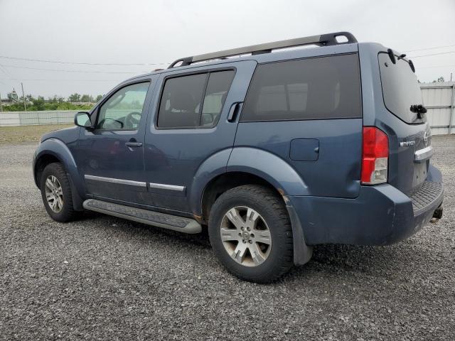 5N1AR18BX8C601704 - 2008 NISSAN PATHFINDER S BLUE photo 2