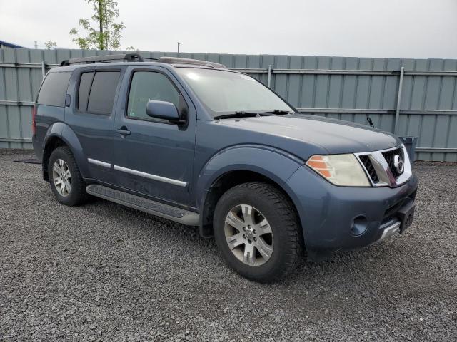 5N1AR18BX8C601704 - 2008 NISSAN PATHFINDER S BLUE photo 4