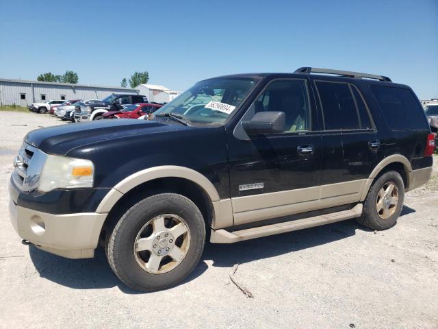 1FMFU18587LA62481 - 2007 FORD EXPEDITION EDDIE BAUER BLACK photo 1