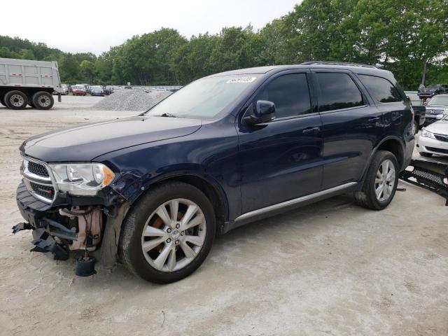 1C4SDJDT2CC282913 - 2012 DODGE DURANGO CREW BLUE photo 1