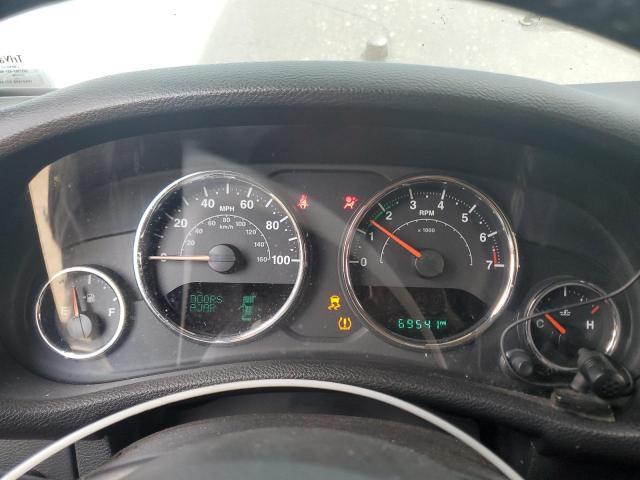 1C4BJWDG4GL137290 - 2016 JEEP WRANGLER U SPORT Қара фото 9